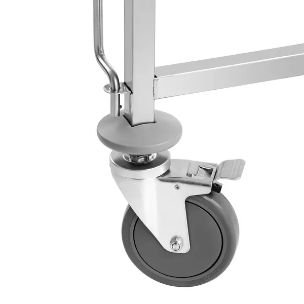 Regaalwagen | RVS | 15 Etages (1/1 GN) | Wielen (Geremd) | Inschuifbaar | 440x680x1715(h)mm