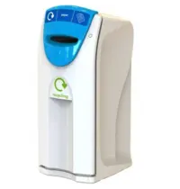 V-Part Afvalbak | ENVIROBIN MAXI | Kunststof | Grijs/Blauw | 140L | Open | Afvalscheiding | Modulair | 550x615x1220(h)mm 