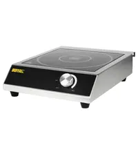 Buffalo Inductiekookplaat | 1 Kookpunt (Ø280) | 3kW (230V) | 330x430x100(h)mm 