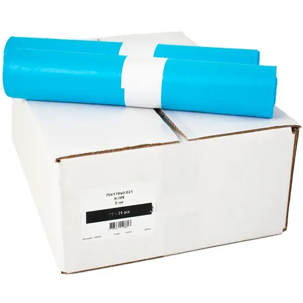 Afvalzakken | Blauw | 300 Stuks | 700x1100mm
