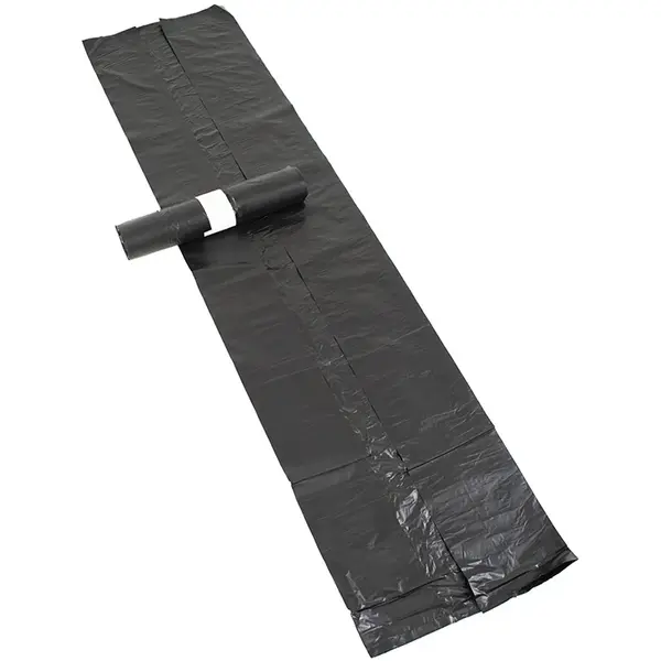 Afvalzakken | Kunststof | Zwart | 100 Stuks | 650x1500mm