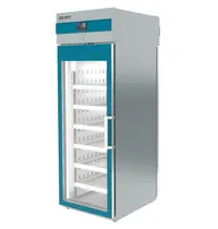 Coreco Medische Doorgeefkoelkast | LABORATORY | 565L | Grijs/Blauw | +2°C/+15°C | Geforceerd | Temperatuur-/Deuralarm | 660x865x1995(h)mm