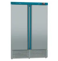 Coreco Medische Vrieskast | LABORATORY | 1070L | Grijs/Blauw | -10°C/-25°C | Geforceerd | Temperatuur-/Deuralarm | 1370x730x2050(h)mm