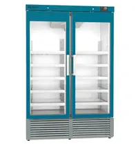 Coreco Medische Koelkast | LABORATORY | 1070L | Grijs/Blauw | +2°C/+15°C | Geforceerd | Temperatuur-/Deuralarm | 1370x730x2050(h)mm