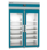 Coreco Medische Koelkast | LABORATORY | 1285L | Grijs/Blauw | +2°C/+15°C | Geforceerd | Temperatuur-/Deuralarm | 1350x855x1995(h)mm