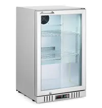 Arktic by HENDI Barkoelkast | 97L | Zilvergrijs | +2°C/+10°C | Statisch + Ventilator | 530x500x840(h)mm