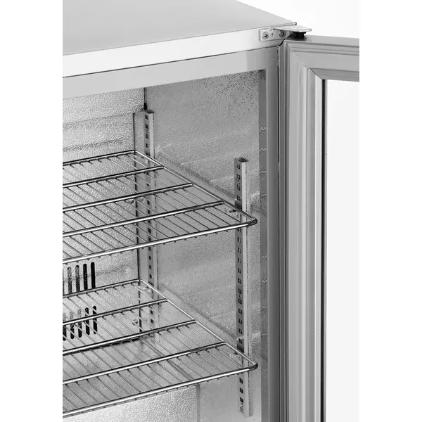 Barkoelkast | 97L | Zilvergrijs | +2°C/+10°C | Statisch + Ventilator | 530x500x840(h)mm