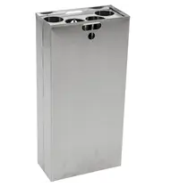 DutchDesign Binnenbak | CARRO | Aluminium | 110L | Halve Uitvoering | Incl. Bekerinzet | 160x335x720(h)mm