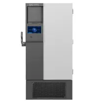Coreco Medische Vrieskast | ULTRA FREEZER | 718L | Grijs/Zwart | -40°C/-86°C | Dubbel-Cascade | Touchscreen | 1030x995x1980(h)mm