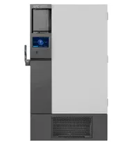 Coreco Medische Vrieskast | ULTRA FREEZER | 838L | Grijs/Zwart | -40°C/-86°C | Dubbel-Cascade | Touchscreen | 1175x995x1980(h)mm
