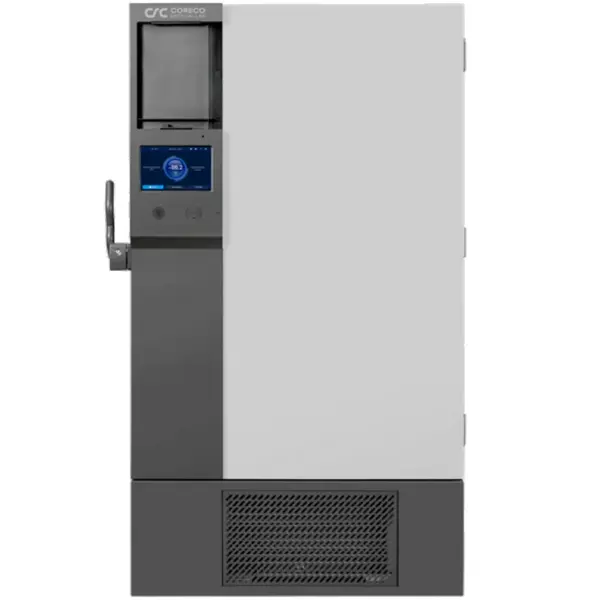 Medische Vrieskast | ULTRA FREEZER | 838L | Grijs/Zwart | -40°C/-86°C | Dubbel-Cascade | Touchscreen | 1175x995x1980(h)mm