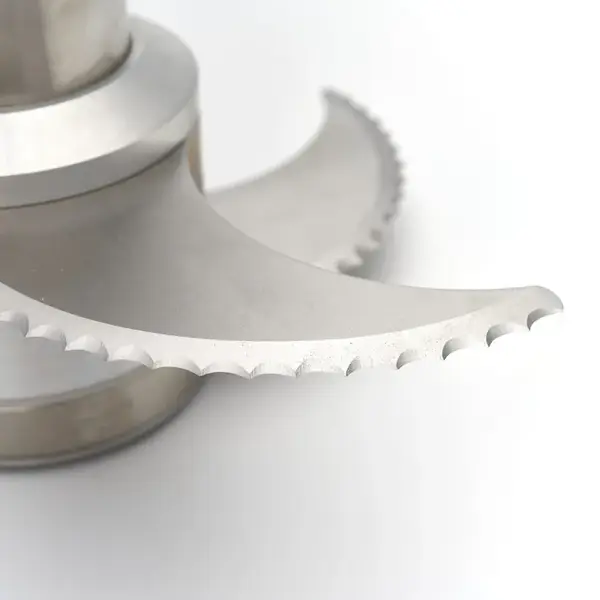 Messenblok | Maxima 70L Cutter | Kruisvormig RVS | Vier gekartelde messen | 440x440x255(h)mm