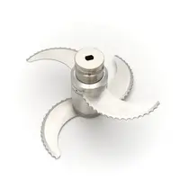 Maxima Messenblok | Maxima 30L Cutter | Kruisvormig RVS | Vier gekartelde messen | 325x325x170(h)mm