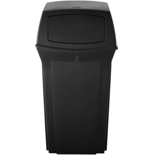 Afvalbak | RANGER | Kunststof | Zwart | 132.5L | Duwdeksel | 535x535x1020(h)mm