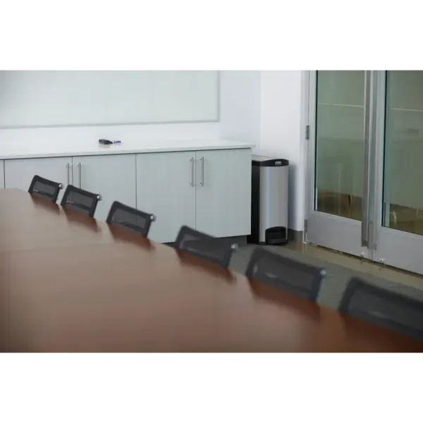 Pedaalemmer | SLIM JIM | RVS | 50L | Klapdeksel | Anti Fingerprint | 295x576x733(h)mm