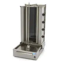 Maxima Dönergrill | Elektrisch | 4 Branders | 6kW (400V) | Max.70kg | Rotatiemotor Onder | 547x686x1087(h)mm 