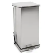 V-Part Pedaalemmer | RVS | 90L | Klapdeksel |  HACCP | 440x440x770(h)mm