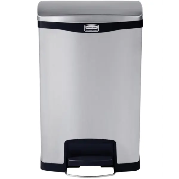 Pedaalemmer | SLIM JIM | RVS | 50L | Klapdeksel | Anti Fingerprint | 460x348x728(h)mm