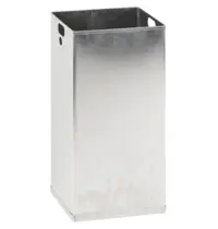 DutchDesign Binnenbak | Aluminium | 55L | DutchDesign CARRO Afvalbakken | 260x260x550(h)mm 