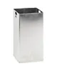 DutchDesign Binnenbak | Aluminium | 55L | DutchDesign Afvalbakken | 260x260x550(h)mm 