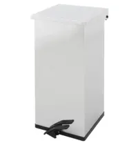 DutchDesign Pedaalemmer | CARRO | RVS | 55L | Klapdeksel | HACCP | 300x300x600(h)mm