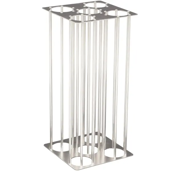 Bekerinzet | Aluminium | 55L | DutchDesign CARRO LIFT/KICK  Afvalbakken | 256x256x541(h)mm