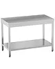 Diamond Werktafel | STANDARD LINE EVO | RVS | Bodemschap | Diepte 600 | Hoogte 865 | Breedte 600-2000 | Zelfmontage 