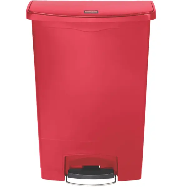 Pedaalemmer | SLIM JIM | Kunststof | Rood | 90L | Klapdeksel | 570x353x826(h)mm