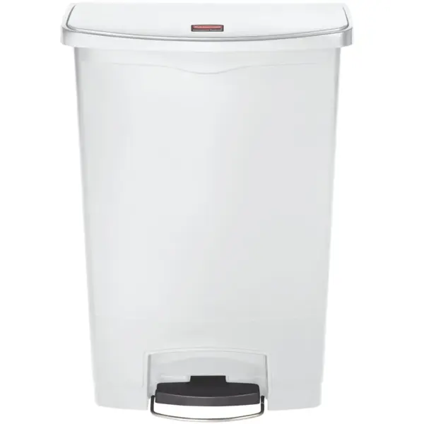 Pedaalemmer | SLIM JIM | Kunststof | Wit | 90L | Klapdeksel | 570x353x826(h)mm