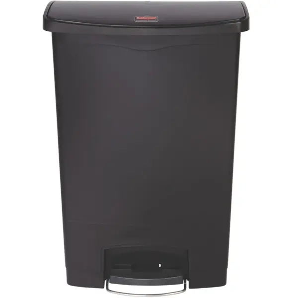 Pedaalemmer | SLIM JIM | Kunststof | Zwart | 90L | Klapdeksel | 570x353x826(h)mm