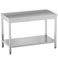 Diamond Werktafel | STANDARD LINE EVO | RVS | Bodemschap | Diepte 700 | Hoogte 865 | Breedte 600-2400 | Zelfmontage 