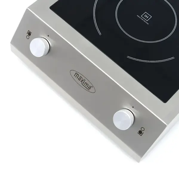 Inductiekookplaat | 2 Kookpunten | 7kW (400V) | 410x700x145(h)mm