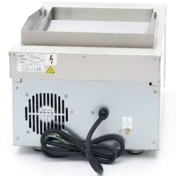 Inductie Bak-/Grillplaat | Glad Oppervlak 320x460 (Staal) | 80°C/300°C | 5kW (400V) | 400x700x355(h)mm