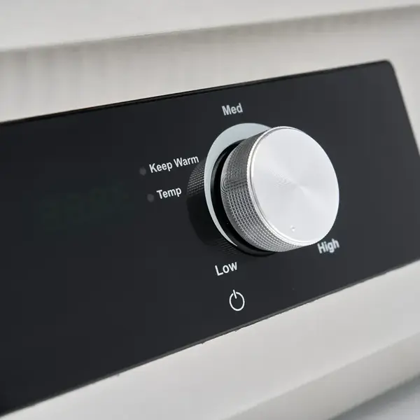 Inductie Bak-/Grillplaat | Glad/Gegroefd Oppervlak 720x460 (Staal) | 80°C/300°C | 5kW (400V) | 800x700x380(h)mm