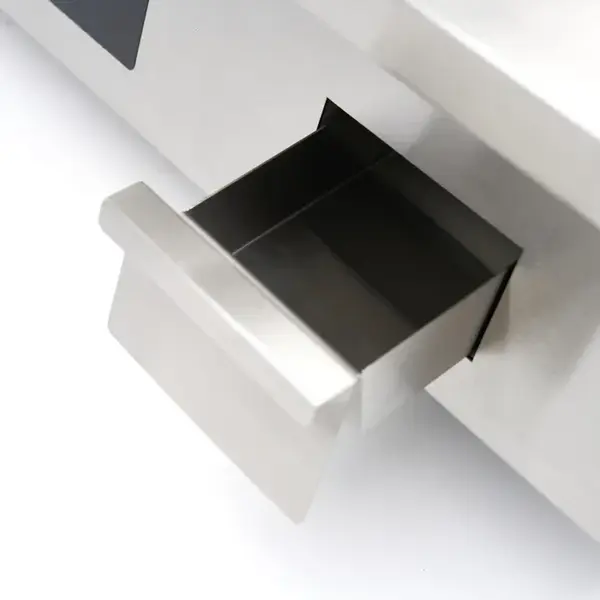 Inductie Bak-/Grillplaat | Glad/Gegroefd Oppervlak 720x460 (Staal) | 80°C/300°C | 5kW (400V) | 800x700x380(h)mm