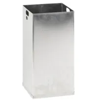 DutchDesign Binnenbak | Aluminium | 55L | DutchDesign CARRO SWING Afvalbakken | 260x260x500(h)mm 