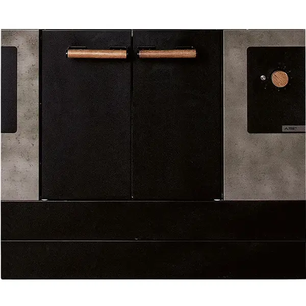 Rijskastonderstel | Moretti Forni serieS S50E ICON Pizzaoven | 3 Niveaus (EN600x400) | 1.5kW (230V) | Wielen (Geremd) | 890x1032x700(h)mm