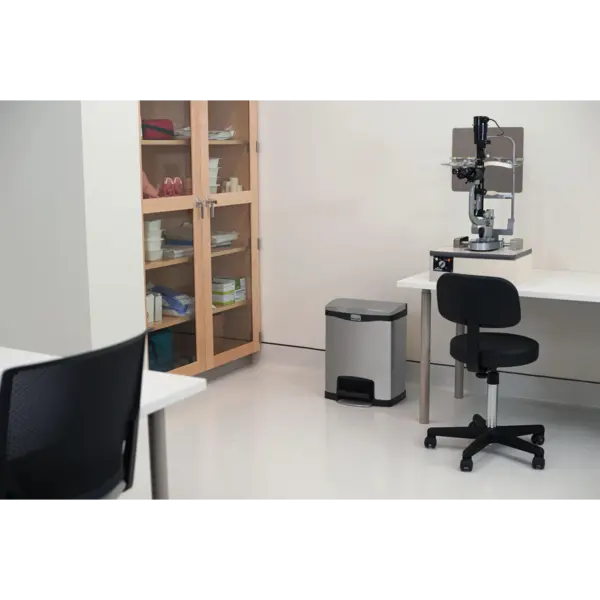 Pedaalemmer | SLIM JIM | RVS | 30L | Klapdeksel | Anti Fingerprint | 428x326x555(h)mm