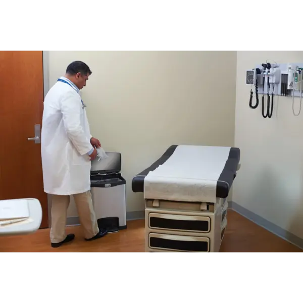 Pedaalemmer | SLIM JIM | RVS | 30L | Klapdeksel | Anti Fingerprint | 428x326x555(h)mm