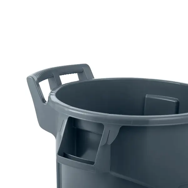 Rolcontainer | BRUTE | Kunststof | Grijs | 166.5L | Open | Wielen | 700x721x908(h)mm