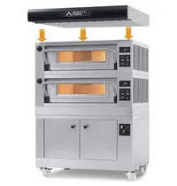 Moretti Forni Afdekkap | Moretti Forni serieP P80E Pizzaoven | 1170x1910x150(h)mm