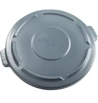 Rubbermaid Deksel | Kunststof | Grijs | Rubbermaid BRUTE Rolcontainer/Afvalbakken | Ø622x38(h)mm 