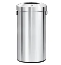 EKO Afvalbak | URBAN BIN | RVS | 120L | Open | Anti Fingerprint | Ø484x825(h)mm