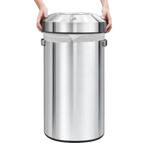 Afvalbak | URBAN BIN | RVS | 120L | Open | Anti Fingerprint | Ø484x825(h)mm