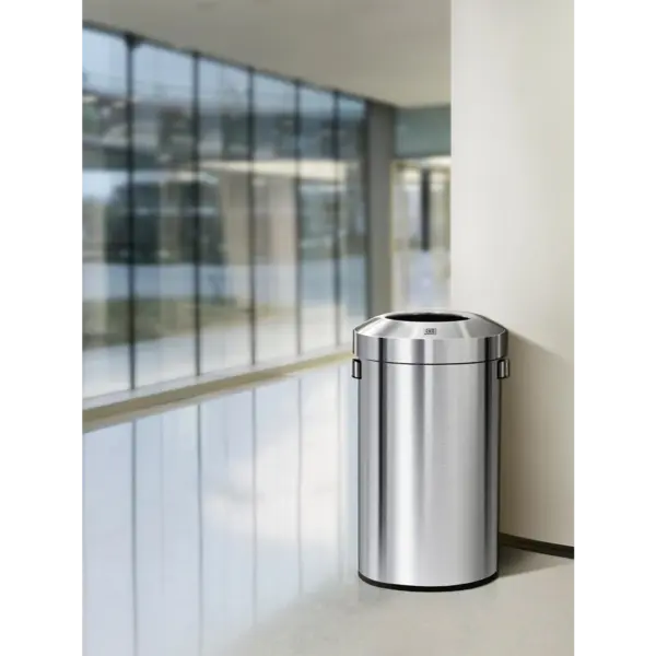 Afvalbak | URBAN BIN | RVS | 120L | Open | Anti Fingerprint | Ø484x825(h)mm
