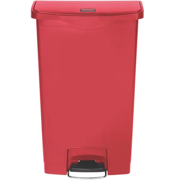 Pedaalemmer | SLIM JIM | Kunststof | Rood | 68L | Klapdeksel | 500x311x803(h)mm