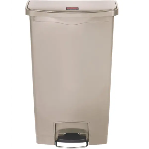 Pedaalemmer | SLIM JIM | Kunststof | Beige | 68L | Klapdeksel | 500x311x803(h)mm