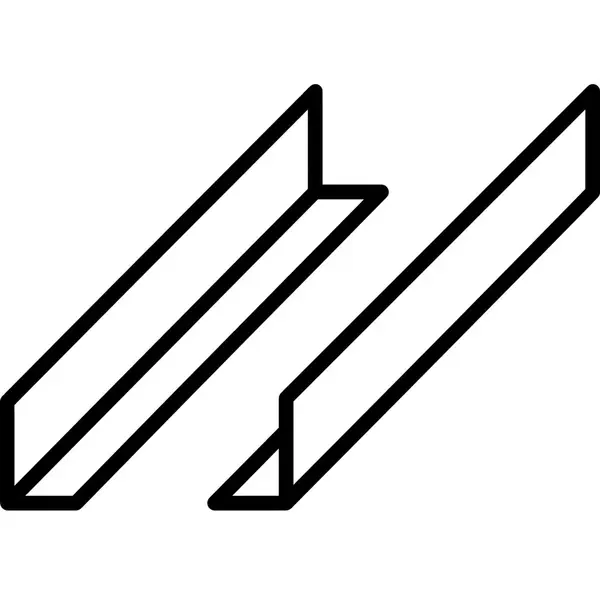 Steunrails | Moretti Forni serieP P120E B Rijskast + Onderstellen | 2 Stuks