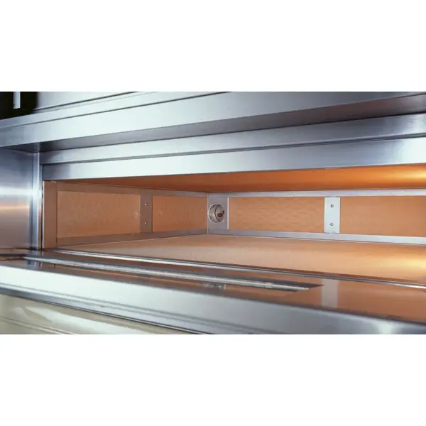 Pizzaoven | serieP AMALFI-B | Elektrisch | 6x Ø30cm | 25°C/450°C | 7.1kW (400V) | Stapelbaar | 1320x1123x400(h)mm