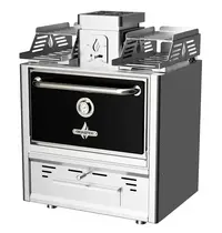 Roaster Grills Houtskooloven | R-SERIES | 250°C/300°C | Maaltijdproductie 65/u | Brandduur 7u (6-8kg Houtskool) | 785x577x1095(h)mm 